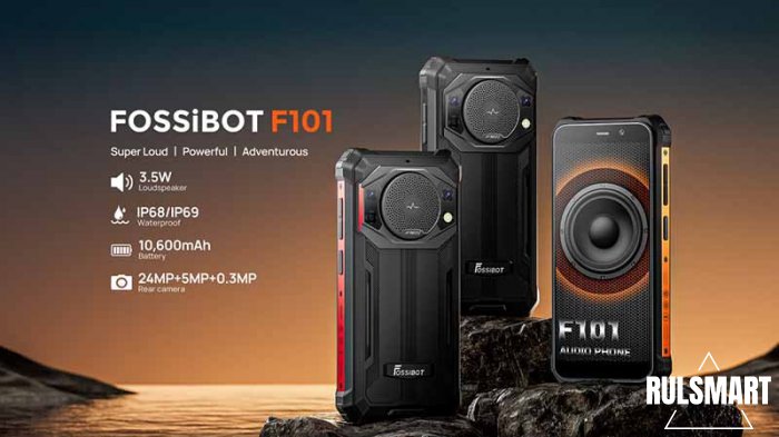 FOSSiBOT F101: мощный защищенный смартфон оценили в $99
