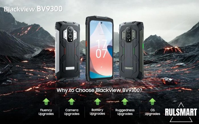 Blackview BV9300: новый защищенный смартфон с Helio G99 и 12 ГБ ОЗУ