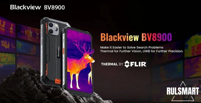 Blackview BV8900: защищенный смартфон с тепловизором и Helio P90