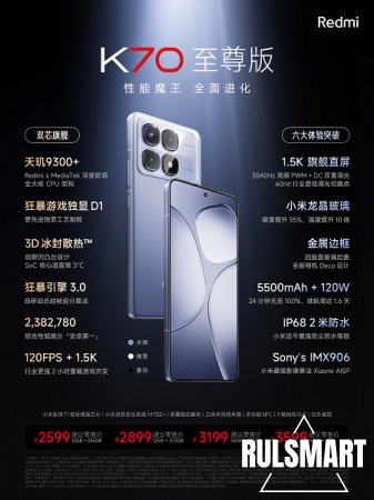 Redmi K70 Ultra      